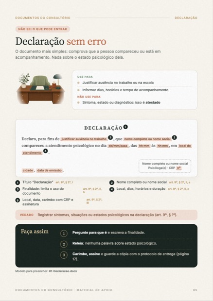 Declaração